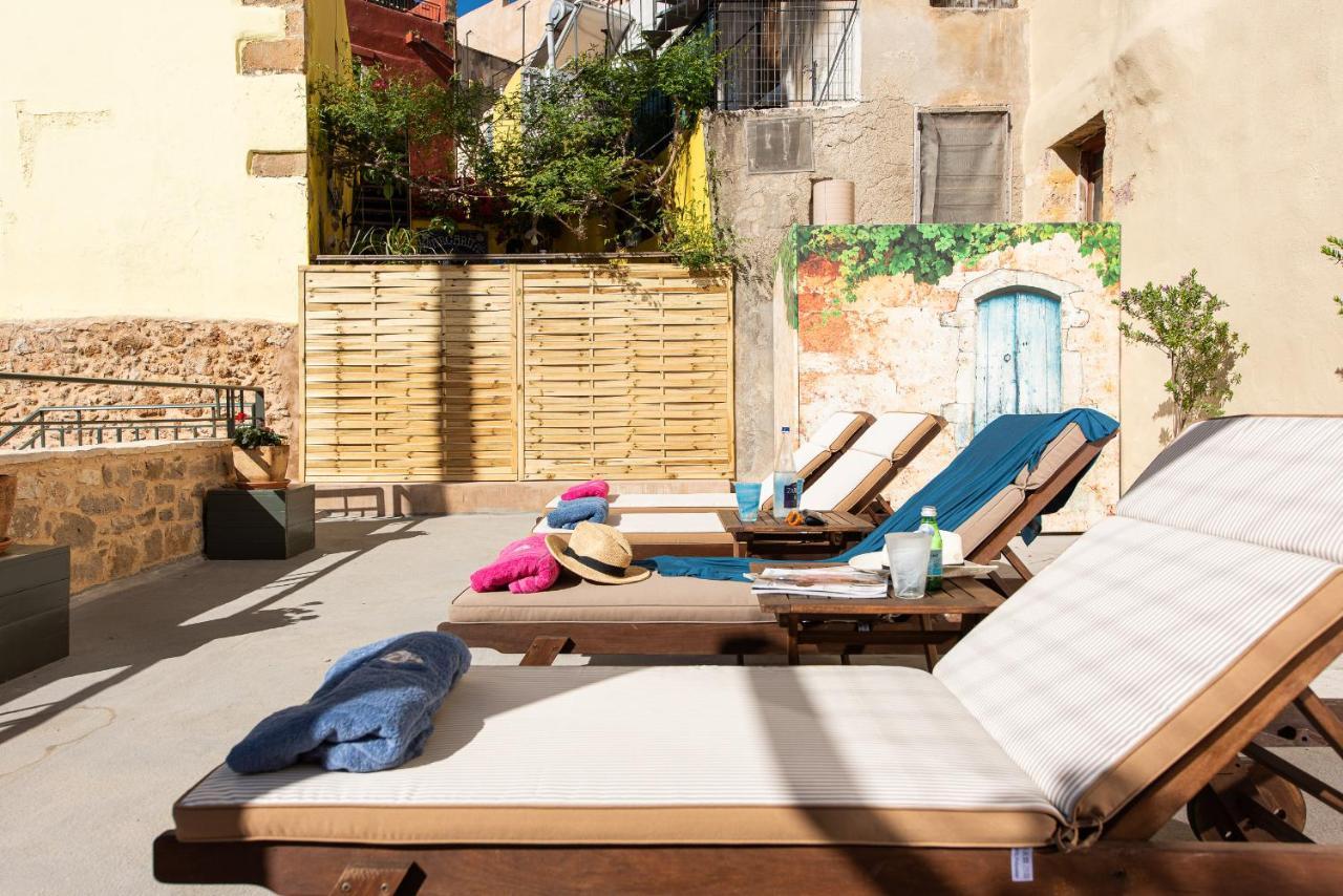 โดมุส เรเนียร์ บูติก โฮเทล - ฮิสตอริก โฮเทล เวิร์ลด์ไวด์ Hotel Chania  ภายนอก รูปภาพ
